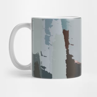 brush strokes Mug